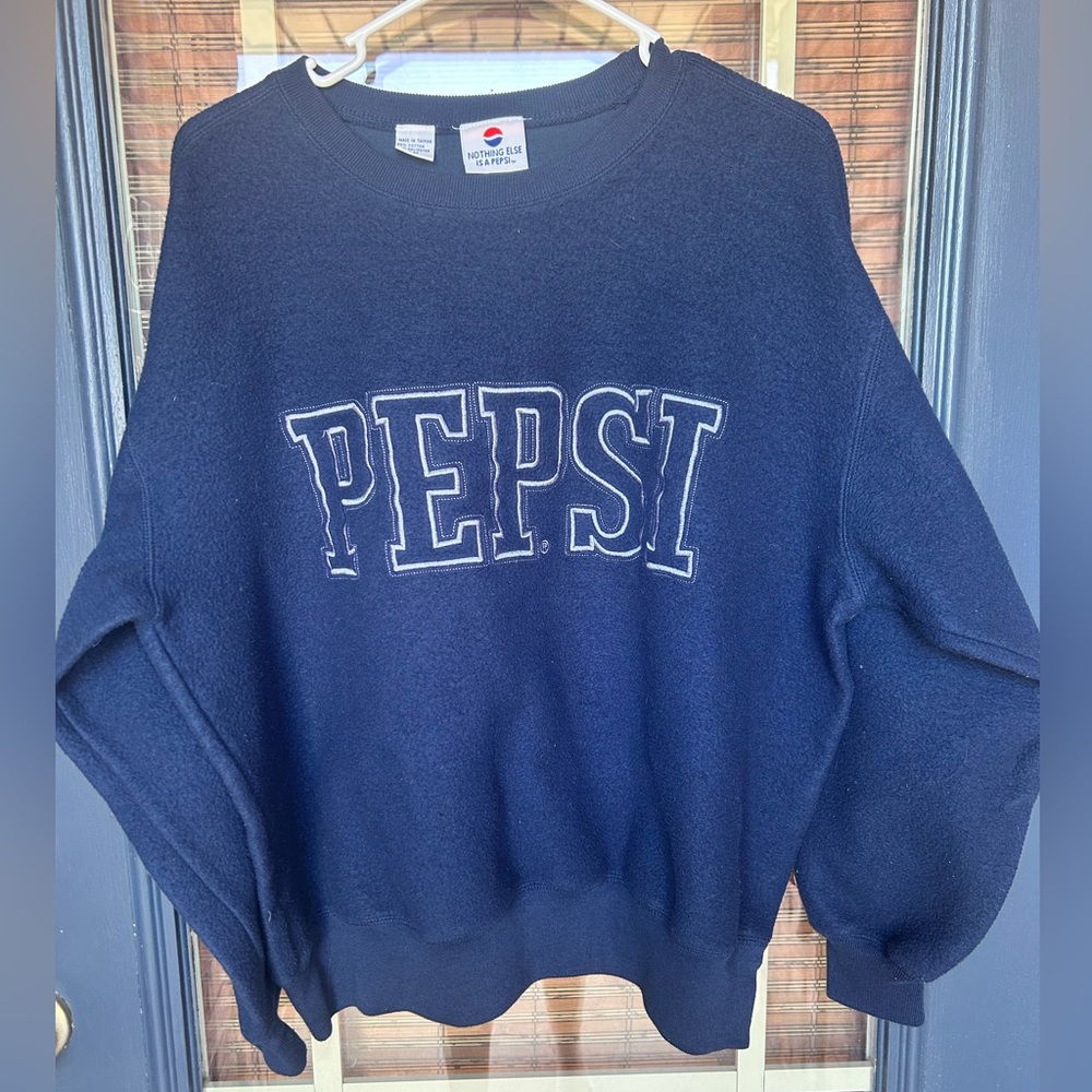 Pepsi Dark Blue Crewneck Men's Sweater